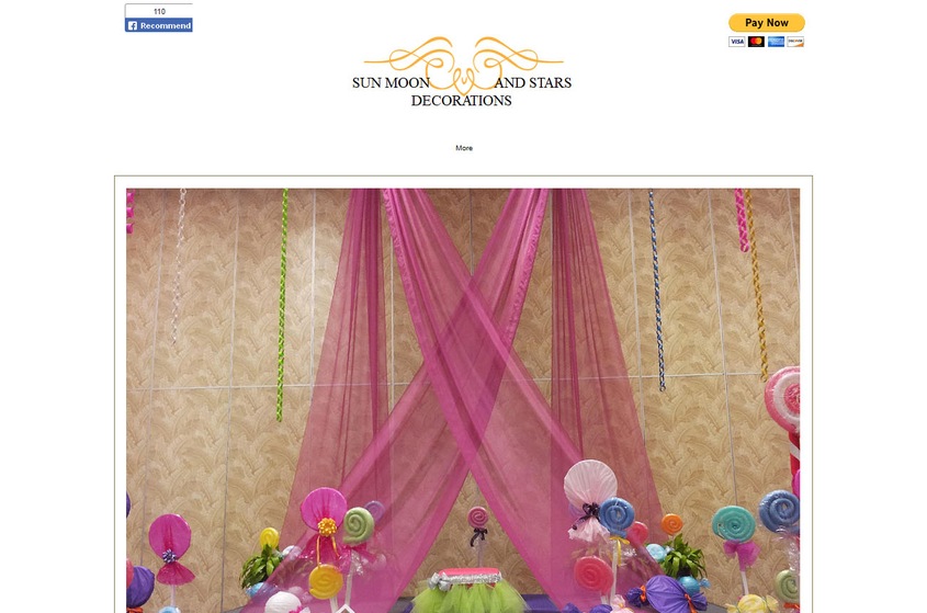 Sun Moon And Stars Decorations wedding vendor photo