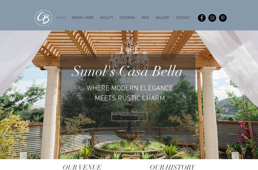Sunol's Casa Bella Event Center wedding vendor photo
