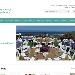 Photo of De Young Flowers, a wedding florist in San Francisco