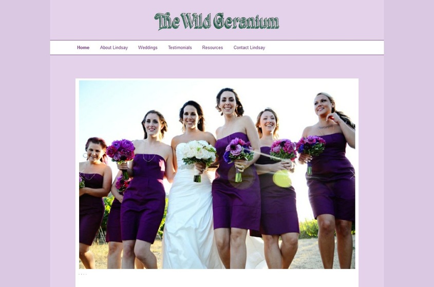 The Wild Geranium wedding vendor photo