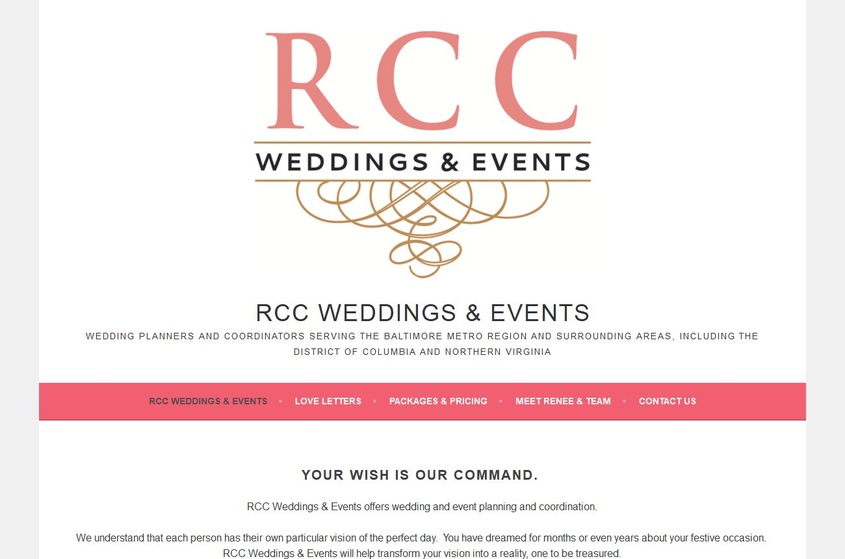 RCC Weddings & Events wedding vendor photo