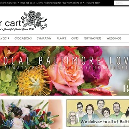 Photo of The Flower Cart, a wedding florist in Baltimore