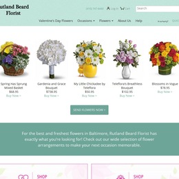 Photo of Rutland Beard Florist, a wedding florist in Baltimore