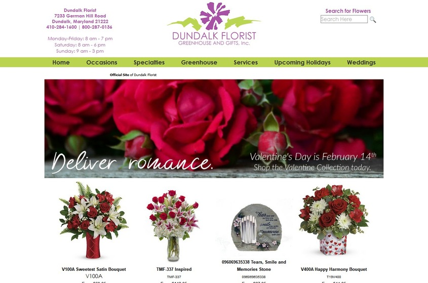 Dundalk Florist wedding vendor photo