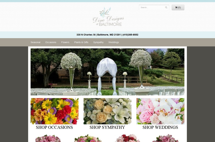 Dino Designs of Baltimore wedding vendor photo