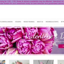 Photo of The Modest Florist, a wedding florist in Baltimore