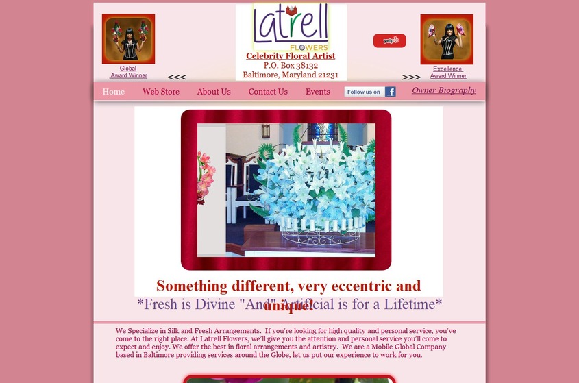 Latrell Flowers LLC wedding vendor photo