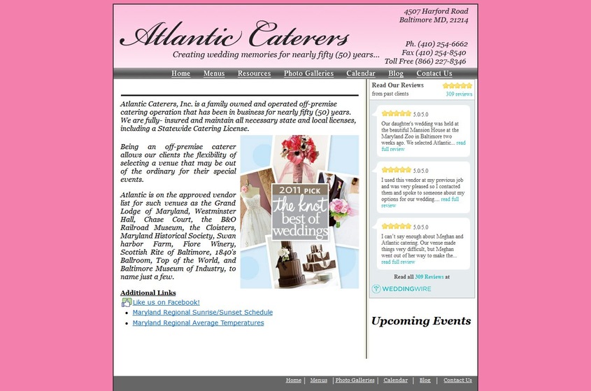 Atlantic Caterers wedding vendor photo