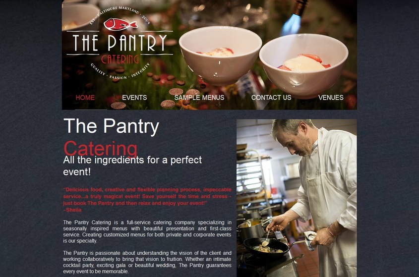 The Pantry Catering wedding vendor photo