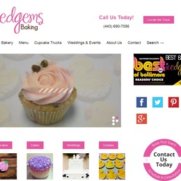 Photo of Icedgems Baking, a wedding cake bakery in Baltimore