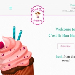 Photo of C Est Si Bon Bakery, a wedding cake bakery in San Francisco