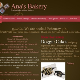 Photo of Ana's Bakery, a wedding cake bakery in San Francisco
