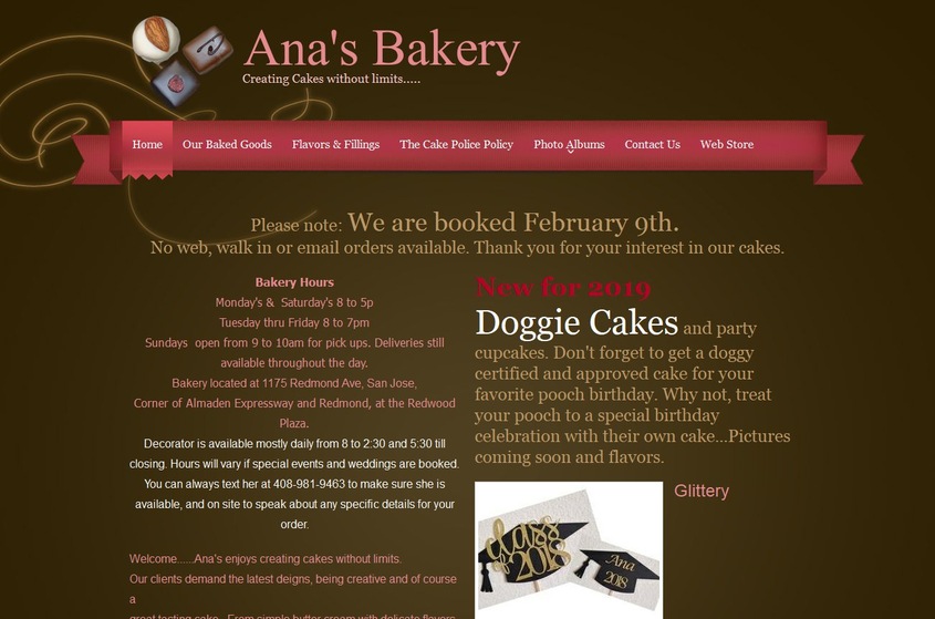 Ana's Bakery wedding vendor photo