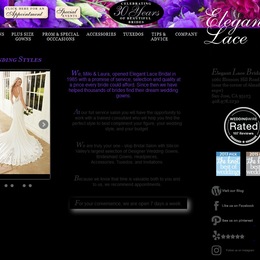 Photo of Elegant Lace Bridals, a wedding bridal boutique in San Francisco