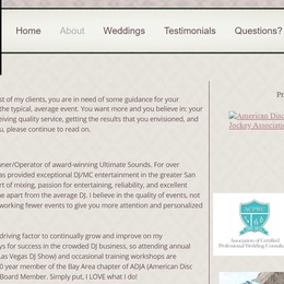 Photo of Ultimate Sounds, a wedding DJ in San Francisco