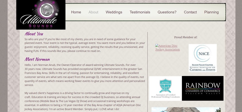 Ultimate Sounds wedding vendor photo