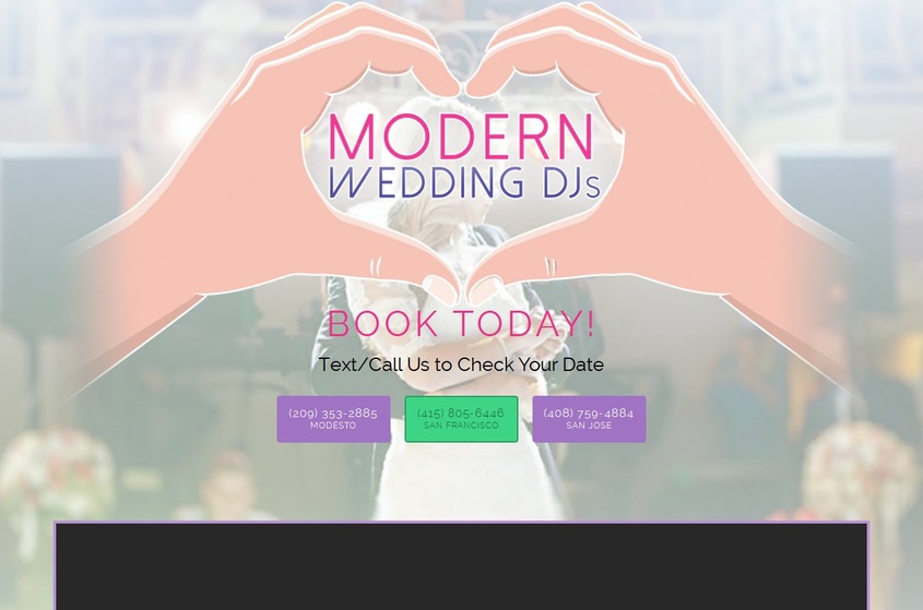 Modern Wedding Dj's wedding vendor photo