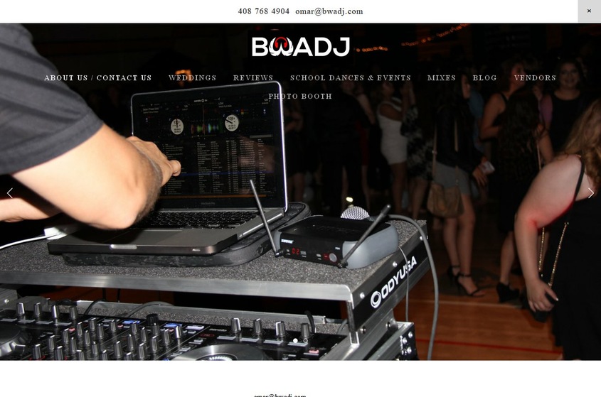 Black and White Affair wedding vendor photo