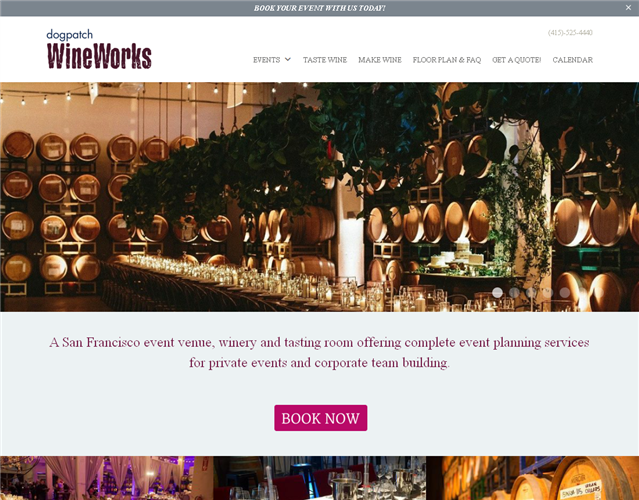 Dogpatch WineWorks wedding vendor photo