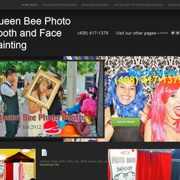 Photo of Queen Bee Photo Booth And Face Painting, a wedding photo booth in San Francisco