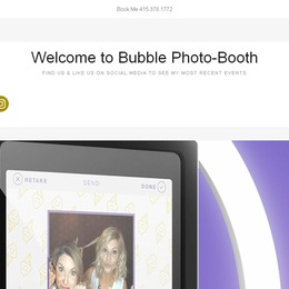 Photo of Bubble Photo Booth, a wedding photo booth in San Francisco