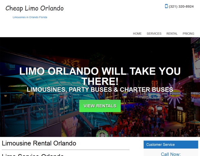 Cheap Limo Orlando wedding vendor photo