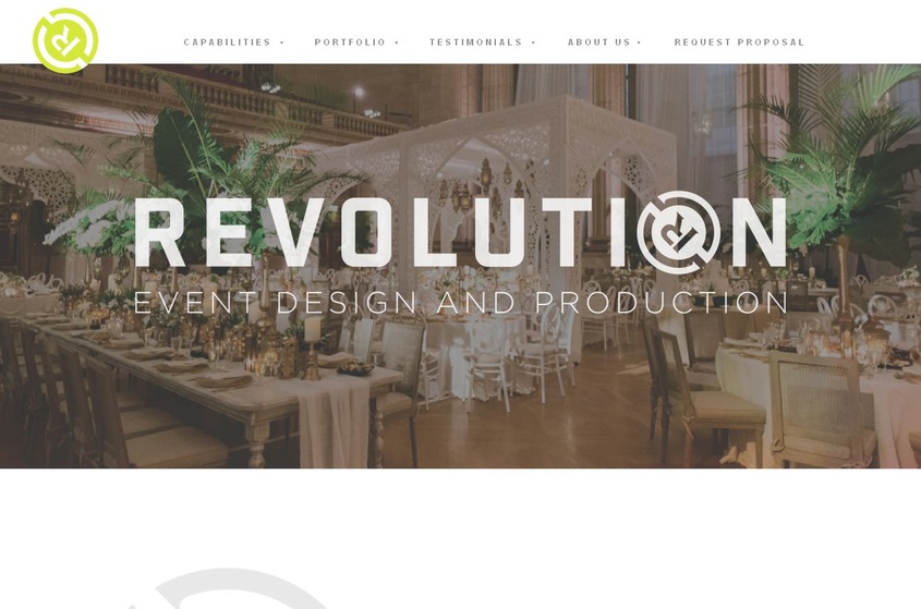 Revolution Event Design & Production wedding vendor photo