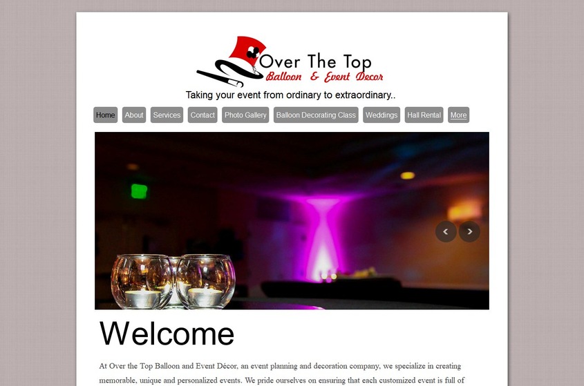 Over The Top Balloon and Event Decor wedding vendor photo