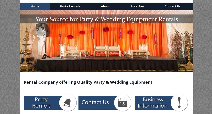 Ace Rentals wedding vendor photo