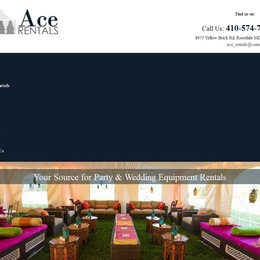 Photo of Ace Rentals, a wedding rentals in Baltimore