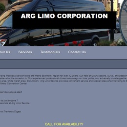 Photo of Arg Limo, a wedding limo service in Baltimore
