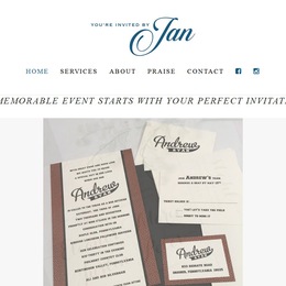 Photo of You're Invited By Jan, a wedding stationery in Baltimore