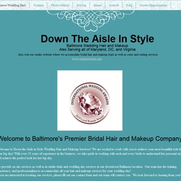 Photo of Down The Aisle In Style Wedding Hair And Makeup, a wedding hair and make-up artist in Baltimore