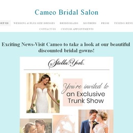 Photo of Cameo Bridal Salon, a wedding bridal boutique in Baltimore