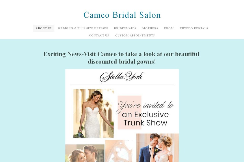 Cameo Bridal Salon wedding vendor photo