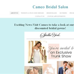 Cameo Bridal Salon Glen Burnie wedding bridal boutique