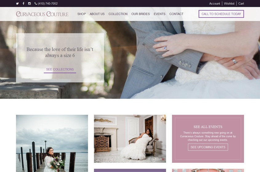 Curvaceous Couture Bridal wedding vendor photo
