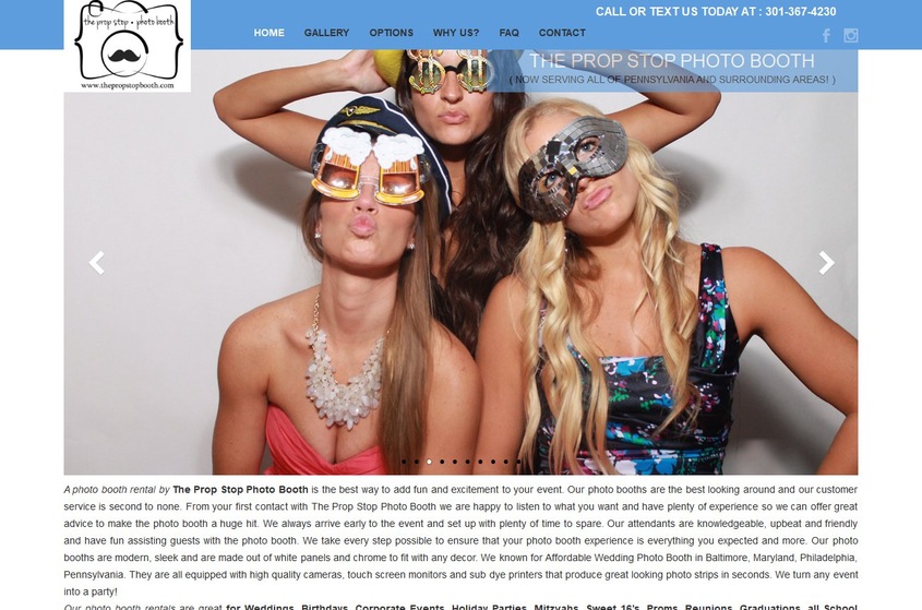 The Prop Stop Booth wedding vendor photo