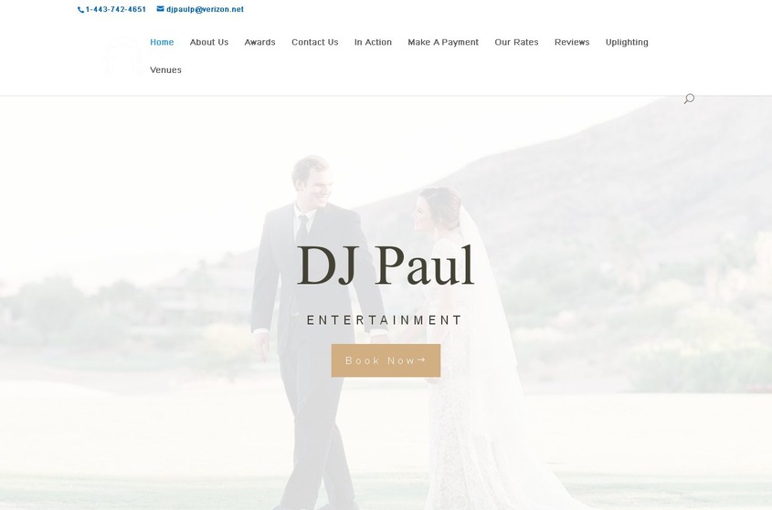 DJ Paul Entertainment wedding vendor photo