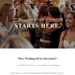 Photo of Bay Deejays, a wedding DJ in Baltimore