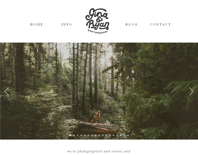 Gina and Ryan Photography wedding vendor photo