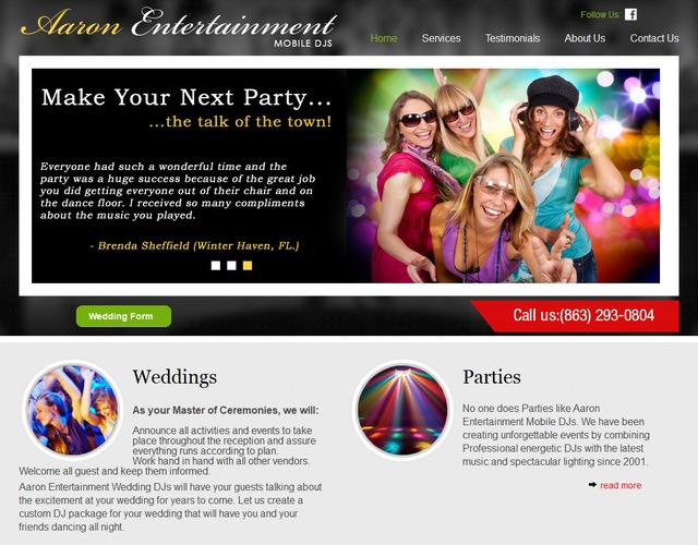 Aaron Entertainment wedding vendor photo