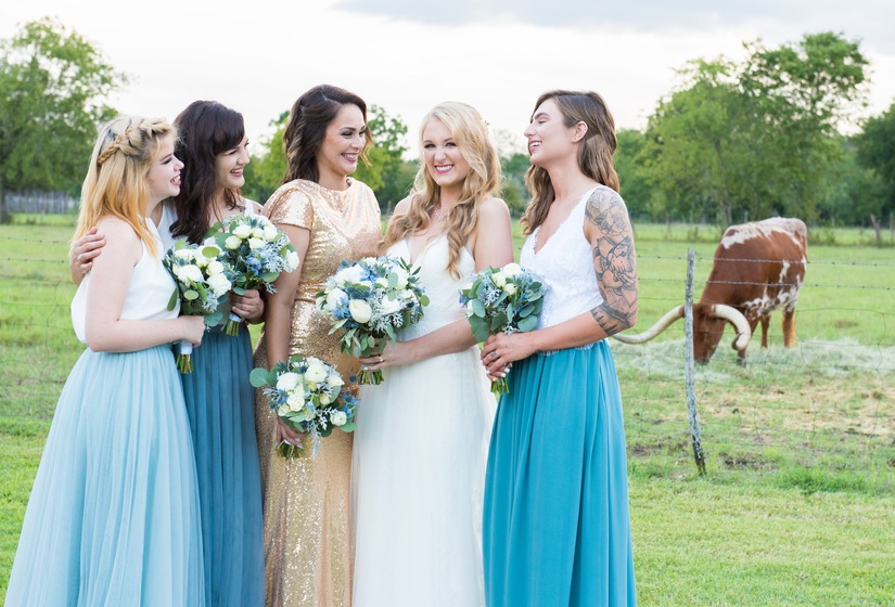Lily Flower hair and makeup wedding vendor photo