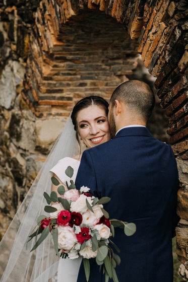 Lily Flower hair and makeup wedding vendor photo