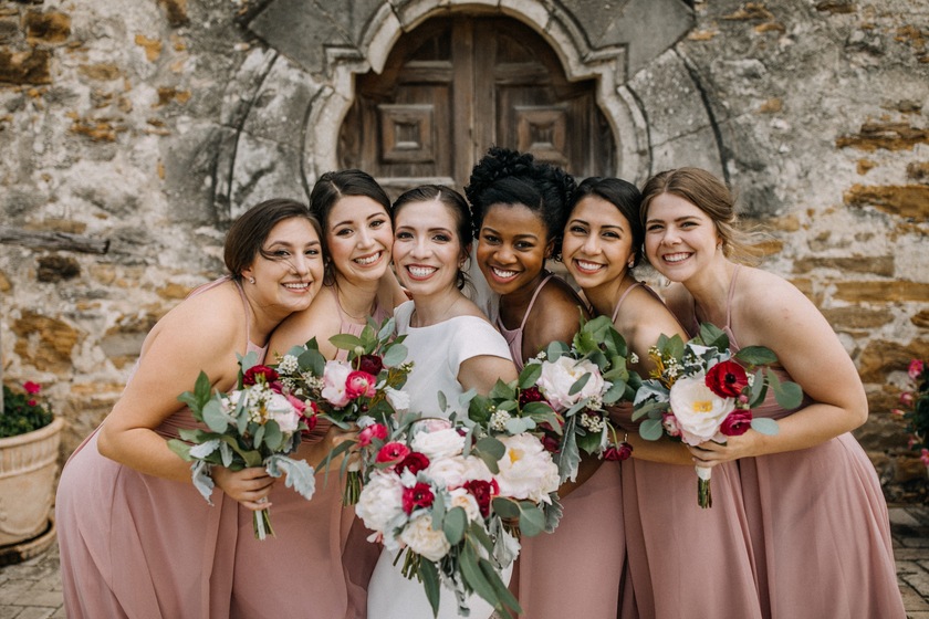 Lily Flower hair and makeup wedding vendor photo