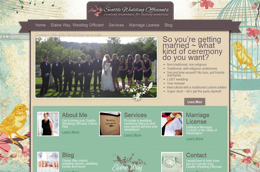 Seattle Wedding Officiants wedding vendor photo