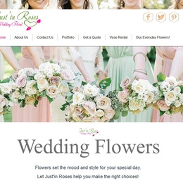 Just'in Roses Wedding Floral photo