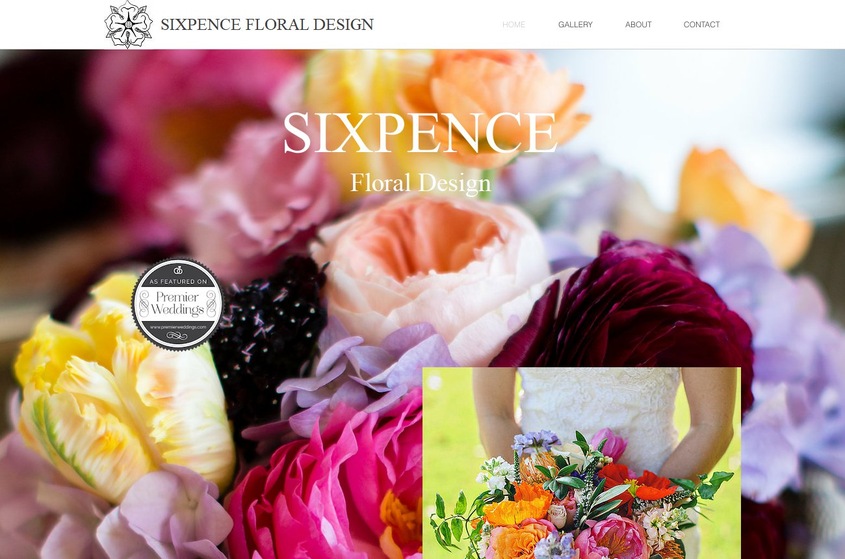 Sixpence Floral Design wedding vendor photo