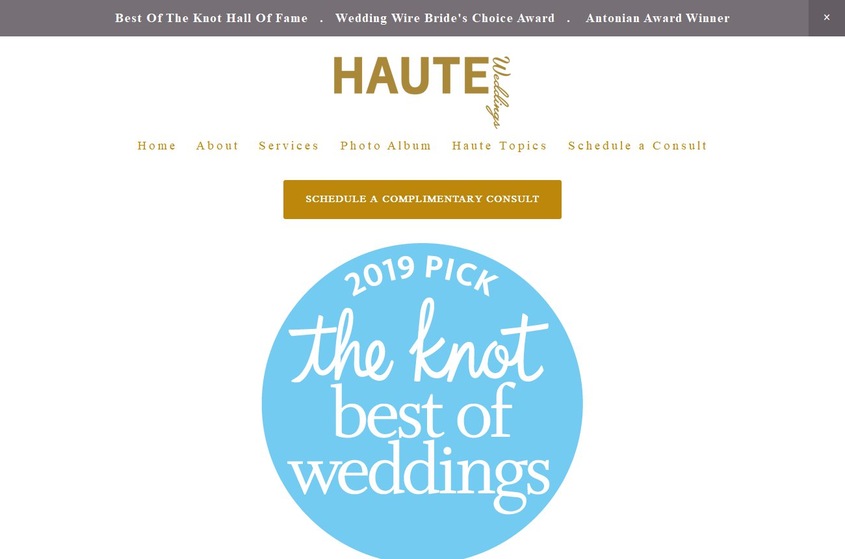 Haute Weddings wedding vendor photo