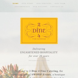 Photo of 2 Dine 4, a wedding caterer in Austin
